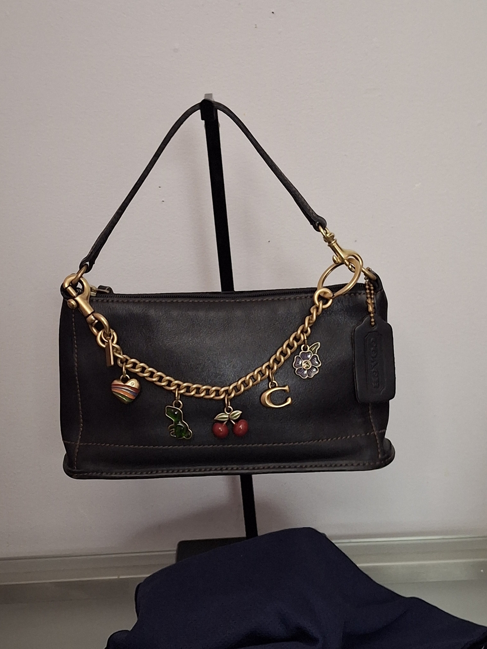 Y2k Coach Bleecker Demi Zip shoulder bag
